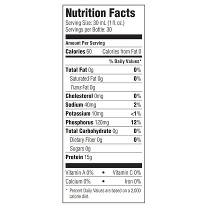 ProSource NoCarb Liquid Protein, Neutral Flavor, 30 Ounce Bottle - 1/Each