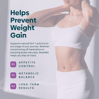 GLP-1 Supplement | Natural GLP-1 Production | GLP 1 Booster Drink Mix to Control Appetite and Cravings | Great Tasting Metabolic Support - Yerba Mate, Garcinia Cambogia, Berberine [Mixed Berry]