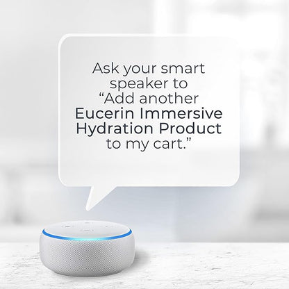 Eucerin Immersive Hydration Smoothing Face Serum, Ultra-Lightweight Hyaluronic Acid Serum Reduces the Look of Fine Lines and Wrinkles, 1 Fl Oz Bottle