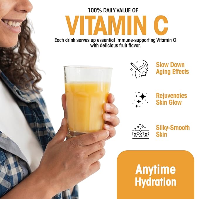 WonderSlim Protein Fruit Drink, Tangy Orange, No Fat, Gluten Free, Keto Friendly & Low Carb (7ct)