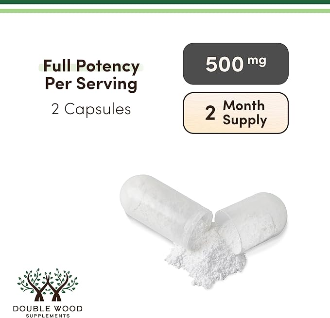 Nicotinamide Riboside - NAD Supplement to Boost Levels of NAD+ by Double Wood (Pack of 2)