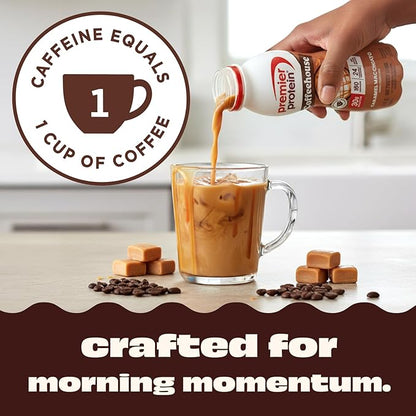 Coffee Lovers Bundle: Premier Protein Caramel Macchiato Protein Shake + Café Latte Protein Powder