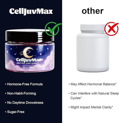 Natural Sleep Gummies - Fall Asleep Quickly contribute to Healthy Sleep Cycle (1)