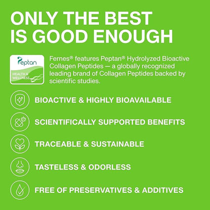 Hydrolyzed Collagen for Women Men (3LB) Type I & III Flavorless & Odorless Easy-Mix Powder Peptan Protein Peptides Joint Hair Skin & Nail Support Gluten-Free Non-GMO Keto Paleo Grass-Fed Kosher