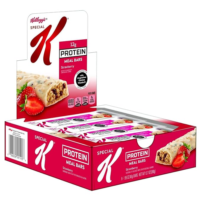 Special K Protein Meal Bars, 12.7 oz Strawberry 8.0 Count