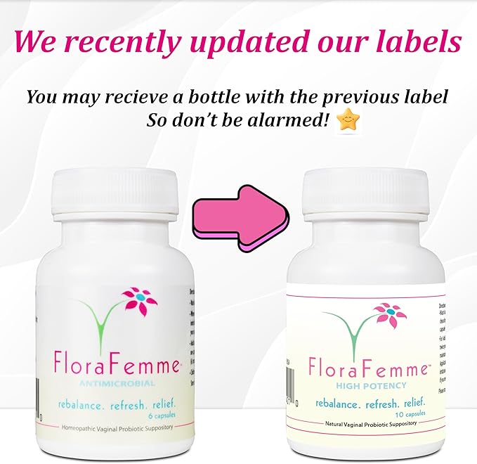 pH Vaginal Probiotics Suppository - Supports pH Balance of Yeast & Bacteria for Feminine Freshness. Supports Restoration of Healthy Vaginal Flora & Vaginal Odor Management