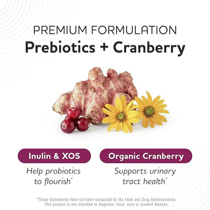 Vaginal Probiotics | 50 Billion CFU for Vaginal Health & pH Balance for Women | Healthy Odor & Yeast Balance | Womens Probiotics and Prebiotics with Cranberry Extract | Gluten-Free, Vegan | 30 Ct