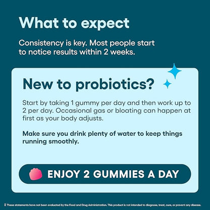 Physician’s Choice Probiotic Gummies with Vitamin D & Prebiotic Fiber - Sugar Free - 1B CFUs of Clinically Studied Probiotic - Supports Immune & Gut Health for Adults - Watermelon Flavor - 90CT 2-pack
