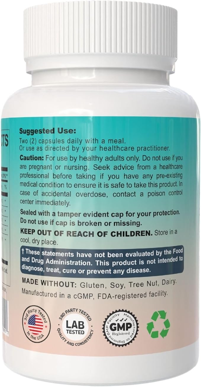 Ox Bile Supplements for No Gallbladder - Ox Bile Digestive enzymes, Purified Bile Salts, Gallbladder Supplements Complex Formula, 90 Capsules