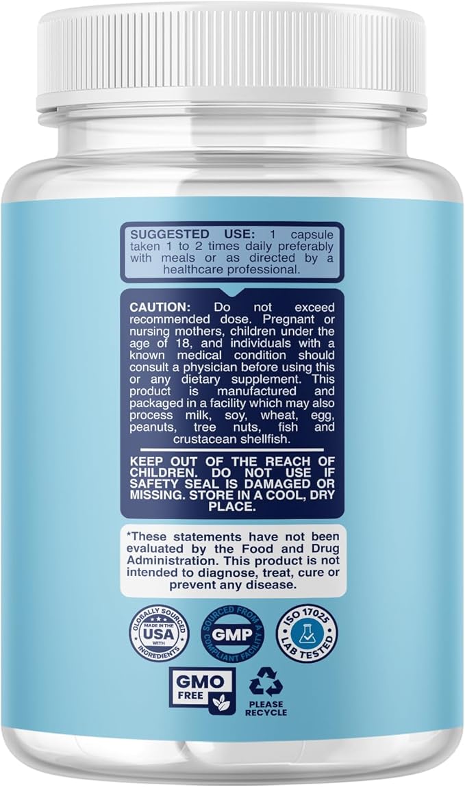 Water Retention Pills for Women & Men - Herbal Diuretic Supplements - Fluid Retention Supplement with Dandelion Leaf Extract & Green Tea for Bloating Relief - Pills for Leg & Feet Swelling - 60 Count
