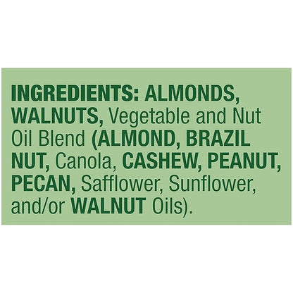 Emerald Nuts Unsalted Almonds and Walnuts 7 Ct (1-Pack), 100-Calorie Individual Packs of Nut Blend, Kosher Certified, Non-GMO, Contains No Artificial Preservatives, Flavors or Synthetic Colors