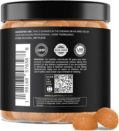2,450mg Extra Strength Melatonin XR Sleep Gummies w. Slow Release Melatonin, Magnesium Theanine & Sensoril Ashwagandha - Time Release Melatonin Gummies Natural Sleep Aid for Adults Gomitas Para Dormir