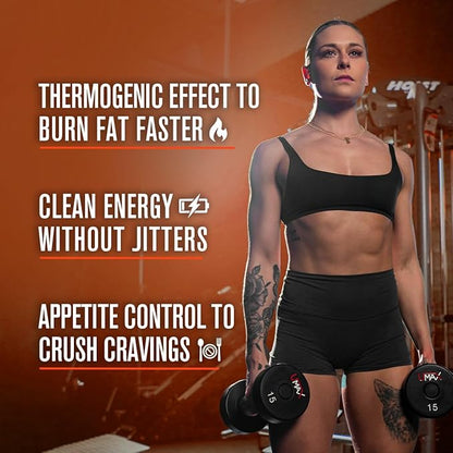 Jacked Factory Burn-XT Clinically Studied Fat Burner & Weight Loss Supplement - Appetite Suppressant & Energy Booster - with Acetyl L-Carnitine, Green Tea Extract and More - 120 Natural Diet Pills