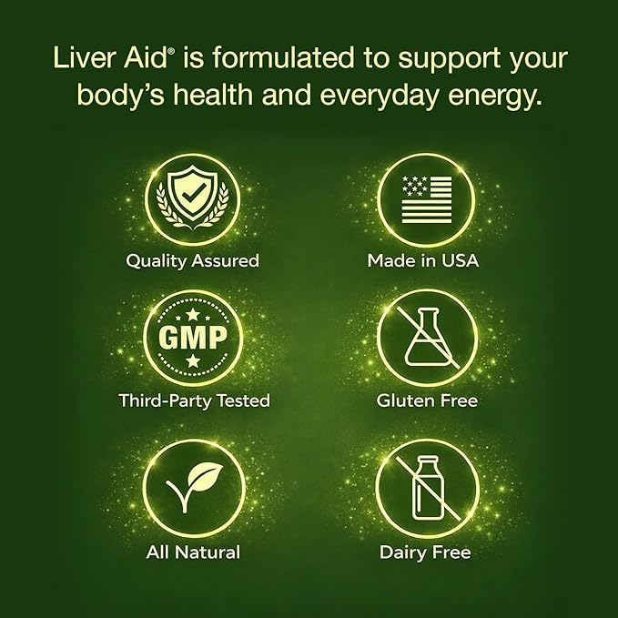 LIVERITE Liver Aid with Milk Thistle 150 Capsules, Supports Healthy Liver Function, Cleansing, Energy & Daily Wellness