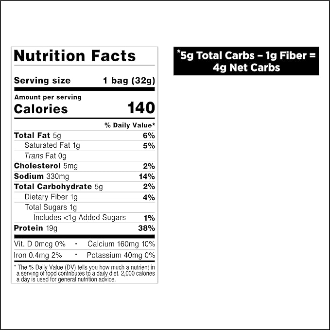 Quest Nutrition BBQ Protein Chips,19g Protein,4g Net Carb,Gluten Free,1.1 oz,(Pack of 24)