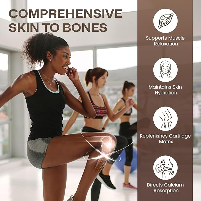 NATURE TARGET Chocolate Multi Collagen Peptides – Collagen Powder for Women with Vitamin C & Creatine, Supports Skin, Hair, Nails & Joint Health - Type I, II, III, V & X, Gluten Free, 35 Servings
