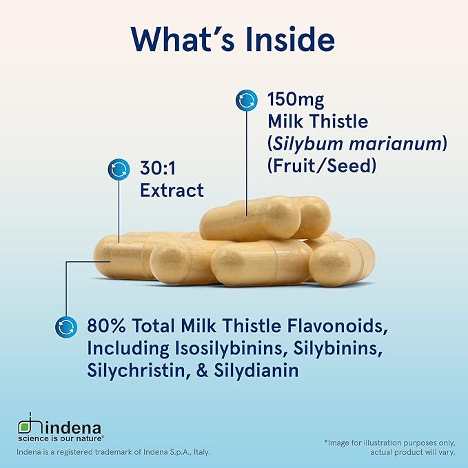Jarrow Formulas Milk Thistle 150 mg With 30:1 Standardized Silymarin Extract, Dietary Supplement for Liver Function Support, 200 Veggie Capsules, 66-200 Day Supply, 12 Packs