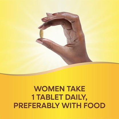 Nature's Way Alive! Ultra Multivitamin for Women, Complete Daily Women's Vitamins, High Potency Formula, Promotes Energy Metabolism and Muscle Function*, Vitamin A, C, D, Methylated B12, 150 Tablets