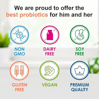 Probiotics 120 Billion CFUs 18 Strains, 3 Prebiotics & Digestive Enzymes for Men Women,Digestive & Immune Support,Shelf Stable Non-GMO 120 Capsules
