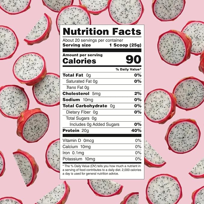 Myprotein Clear Whey Isolate Protein Powder, 15 Servings (0.8lbs) Tropical Dragonfruit, 20g Protein per Serving, Naturally Flavored Drink Mix, Daily Protein Intake for Superior Performance