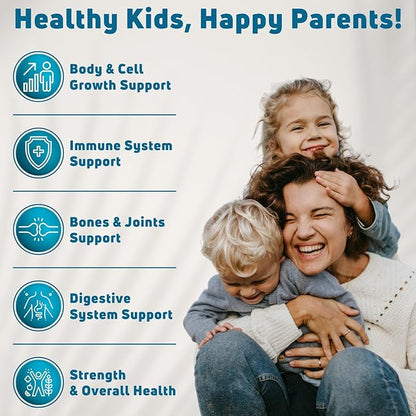 Gelatin Free, Vegetarian Kids Multivitamin Gummies 45-90 Day Supply. 14 Essential Vitamins & Minerals. Kids Gummy Vitamins for Overall Wellness. Non-GMO, Gluten Free Children Vitamin
