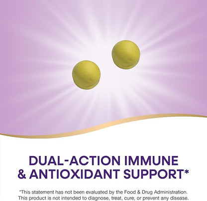 Nature’s Way Quercetin Gummies with Zinc, Immune Defense*, Powerful Antioxidant*, Lemon Flavored, 60 Gummies