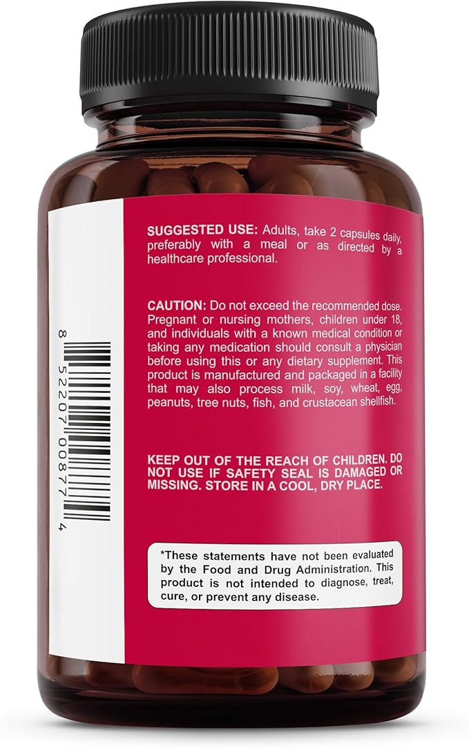 Premium Bladder Support Supplement – Bladder Control Supplement for Occasional Urinary Urgency, Frequency & Leakage – With Clinically Studied Cranberry, Pumpkin & Saw Palmetto - 60 Capsules