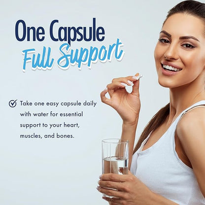 Purely Optimal Magnesium Citrate 500mg – Magnesium Supplement for Digestive Health, Gentle Constipation Relief, Muscle & Sleep Support, Calm & Relaxation – High Absorption, 120 Easy-to-Swallow Caps