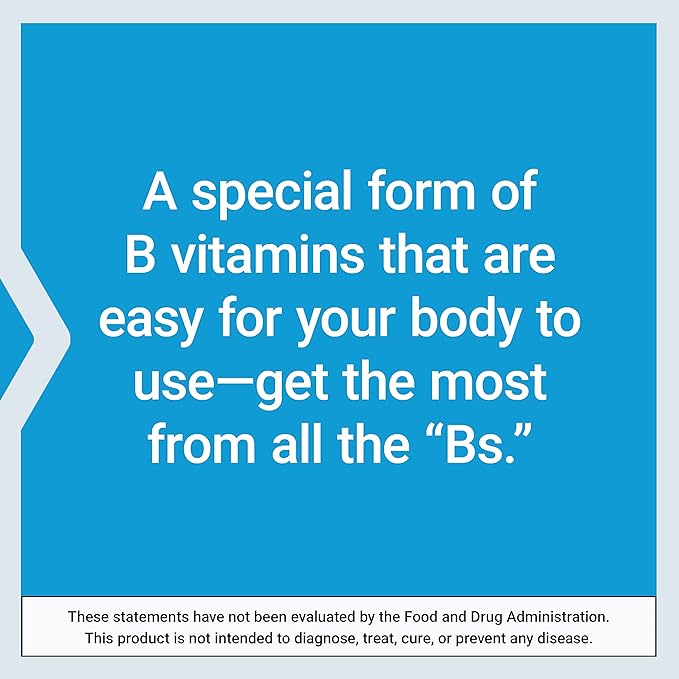 Life Extension BioActive Complete B-Complex, Heart, Brain and Nerve Support, Healthy Energy, Metabolism, Complete B Complex, 60 Vegetarian Capsules