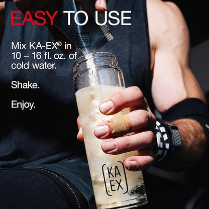 KA EX - Cortisol Stress Reducer for Athletes | Post-Workout Recovery Gamechanger | Clinically Tested and Trusted by Thousands of Pro Athletes | Swiss Science I Vegan (24 Pack)