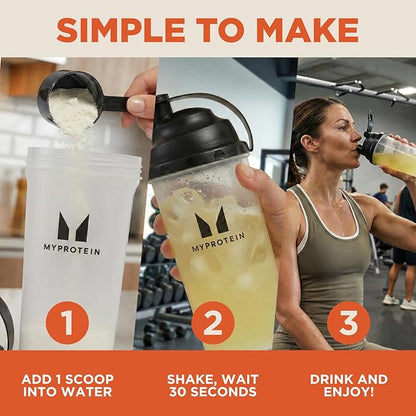 Myprotein Clear Whey Isolate Protein Powder, 1.1 Lb (20 Servings) Peach Mango, 20g Protein per Serving, Naturally Flavored Drink Mix, Daily Protein Intake for Superior Performance