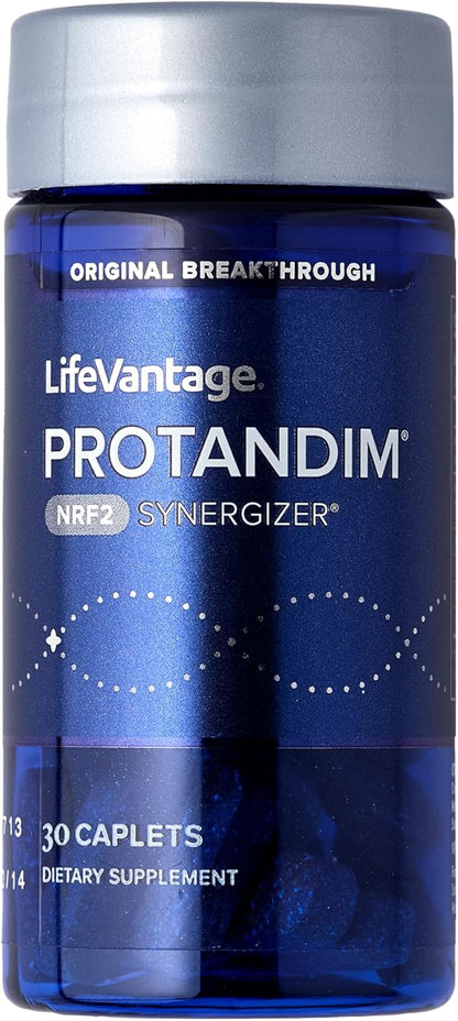 Protandim Nrf2 Synergizer (30 Caps) Nrf2 Activator, Healthy Aging Supplement, Antioxidants Fight Oxidative Stress, 5 Herb Blend, Supports Cellular Health, Ashwagandha, Turmeric, Milk Thistle