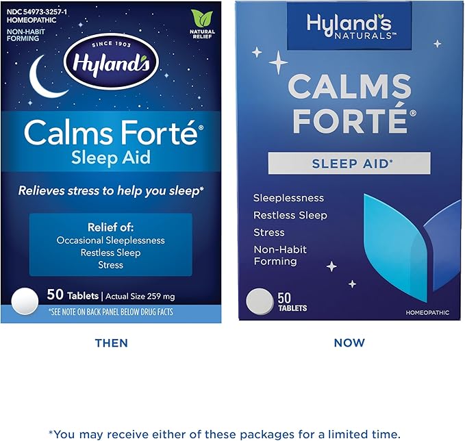 Hyland's Calms Forte, 50 CT,(Pack of 2)