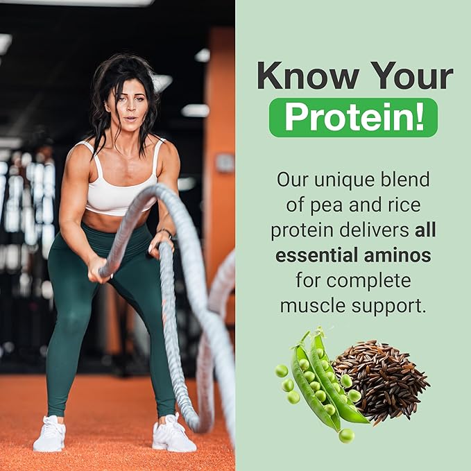 PEScience Select Vegan Protein Powder, Plant Based Protein Powder, Amazing Taste, Smooth Texture, Pea and Brown Rice Blend, Dairy Free, Lactose Free, Gluten Free - Chocolate Peanut Butter, 27 Servings