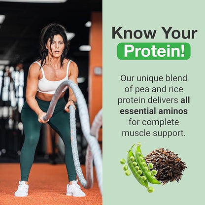 PEScience Select Vegan Protein Powder, Plant Based Protein Powder, Amazing Taste, Smooth Texture, Pea and Brown Rice Blend, Dairy Free, Lactose Free, Gluten Free - Peanut Butter Delight, 27 Servings