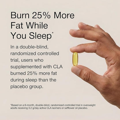 UNALTERED Belly Fat Burner for Men - Natural Weight Loss Pills to Support Reduced Body Fat, Preservation of Lean Muscle Mass, and a Healthy Metabolism - CLA Dietary Supplement - 90 Softgel Capsules