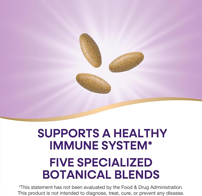 Nature's Way Systemwell Ultimate Immune* with Vitamins C, A, D, Zinc, and Selenium, Multi-System Botanical Blends Including Immune, Respiratory, Digestive & Circulatory, 90 Tablets