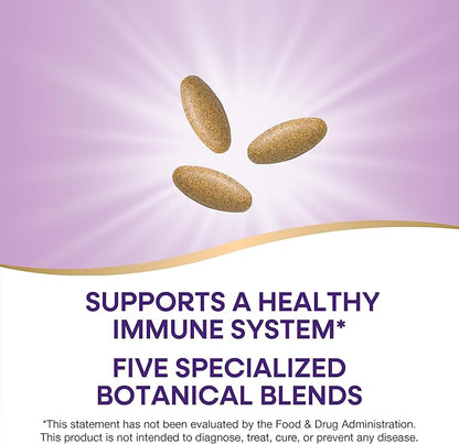 Nature's Way Systemwell Ultimate Immune* with Vitamins C, A, D, Zinc, and Selenium, Multi-System Botanical Blends Including Immune, Respiratory, Digestive & Circulatory, 90 Tablets