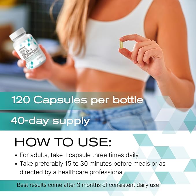 musebeam Probiotic Weight Loss Support Supplement - Natural GLP1 Support Appetite Suppressant Metabolism Booster with Berberine for Women Men - GLP1 Support Helps Control Hunger Cravings & Fat Burn