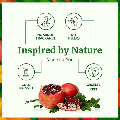 SVA Pomegranate Seed Organic - 4 Fl Oz – 100% Natural Cold Pressed Organic Pomegranate Oil - for Face, Skin Care, Hair Care, Scalp Massage & Body Massage – Carrier Oil with Dropper