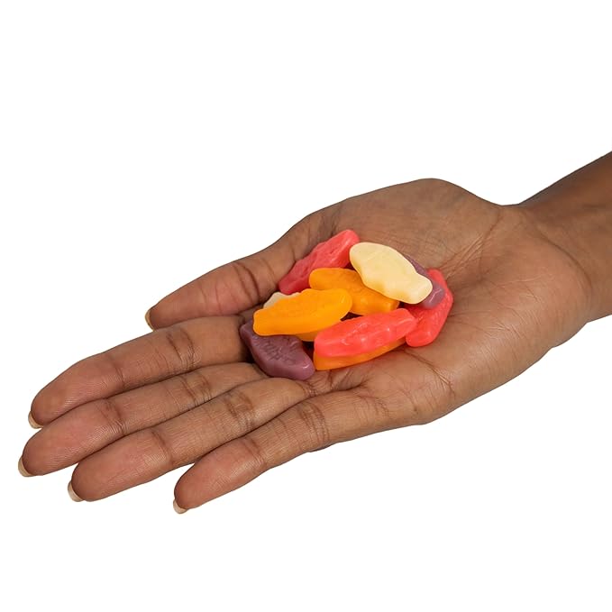 SWEDISH FISH Mini Tropical Soft & Chewy Gummy Candy, Bulk Candy, 12 - 3.5 oz Boxes