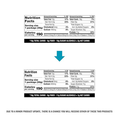 Quest Nutrition Frosted Cookies Twin Pack, Chocolate Cake, 1g Sugar, 11g Protein, 1g Net Carbs, Gluten Free, 16 Cookies, (Pack of 2)
