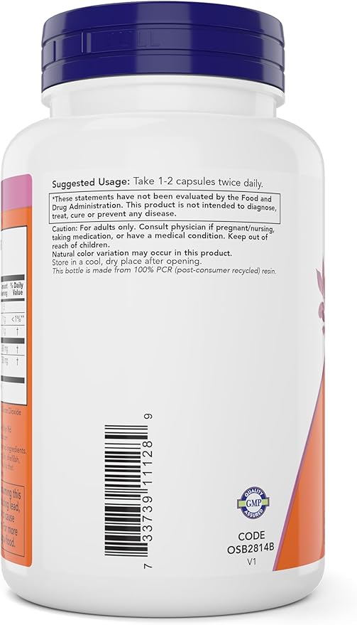 NOW Foods Mannose Cranberry, 120 Veg Capsules - with PAC - 450mg dMannose, 250mg Whole Cranberry - Bladder Cleanse and Urinary Tract Health* - Vegan Friendly Supplement, Non-GMO