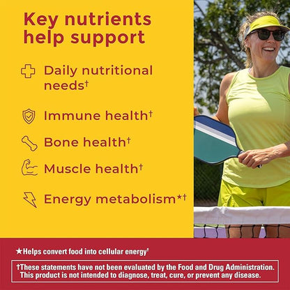 Nature Made Zero Sugar Multivitamin Gummies, Mens & Womens Multivitamins, Daily Nutritional Support Vitamin and Mineral Supplement, Aspartame Free, 90 Gummies, 45 Day Supply