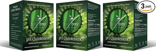 pH Quintessence® – Daily Greens Support for pH Balance & Metabolic Health | 40:1 Alfalfa-Based Formula for Alkalinization, Detoxification & Hormone Metabolism Support (270 Vegan Capsules)