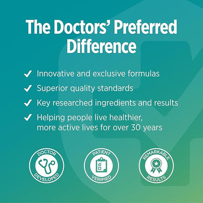 DOCTORS' PREFERRED Liver+ Revive & Restore 10-in-1 Formula with Clinically Validated 4’Liver and Milk Thistle | 60 Capsules