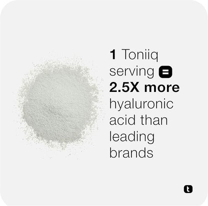 Ultra Purified Bioavailable Hyaluronic Acid Powder – for Deeper Skin Hydration – 250 mg with Vitamin C for Enhanced Absorption – 180 Servings