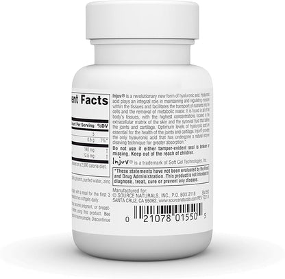 Source Naturals Hyaluronic Acid Injuv 70mg - 60 Softgels
