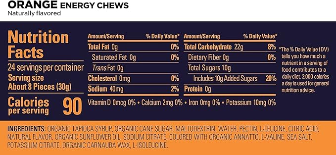 GU Energy Chews, Variety Pack Gummies with Electrolytes, Dairy-Free, On-The-Go Energy for Any Workout, 12 Bags (24 Servings Total), (Pack of 2)