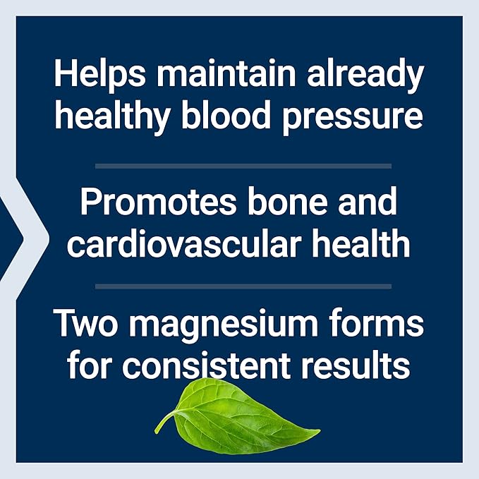 Life Extension Extend-Release Magnesium,prolonged Heart & Bone Health Support,Cardiovascular & Blood Pressure Health Support,bioavailable Formula,Gluten-Free,Non-GMO,Vegetarian,60 Capsules,(Pack of 2)